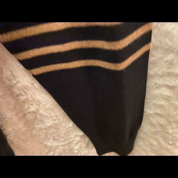 Lands’ End Striped Cardigan size M 10-12 - Picture 9 of 10